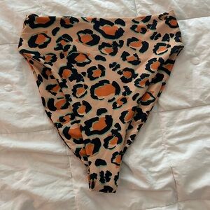 Leopard skatie Carlsbad print monroe bottom